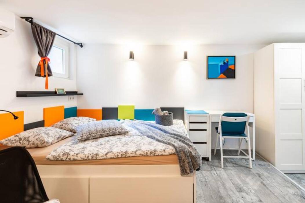 New Studio Apartment Emmy With Free Street Parking Zagreb Exterior foto